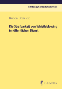 Cover eines Buchs aus der Reihe Schriften zum Wirtschaftsstrafrecht