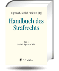 Cover eines Buchs aus der Reihe Handbuch des Strafrechts